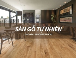 Sàn gỗ tự nhiên