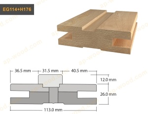 Nẹp cửa - EG114+H176